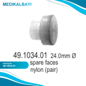 49.1034.01 Yedek naylon Uçlar Kemik Çekici İçin Ø24mm (Çift)