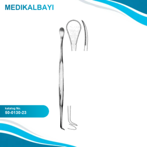 50.0130.23 Henke Tonsil Disektörü Çift Taraflı 17mm, 23.5cm