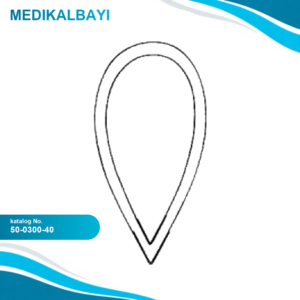 50.0300.40 Tonsil Kıskacı İçin Tel 40mm (pkt/100)