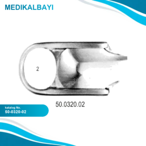 50.0320.02 Bıçak, Sluder-Ballenger Tonsillotom İçin Fig.2