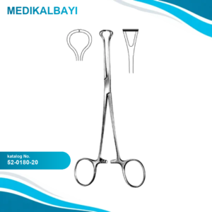 52.0180.20 Babcock Doku Forsepsi Uzun Tırtıklı 20cm