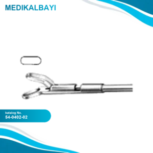 54.0402.02 Rektal Biyopsi Örneği Alma Forsepsi , 42cm Şaft İle birlikte, Sap Hariç