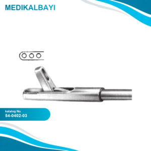 54.0402.03 Rektal Biyopsi Örneği Alma Forsepsi , 42cm Şaft İle birlikte, Sap Hariç
