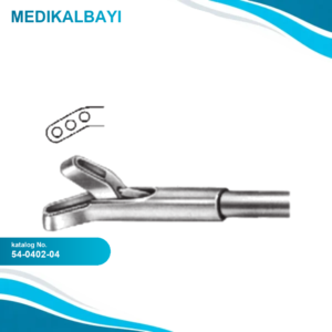 54.0402.04 Rektal Biyopsi Örneği Alma Forsepsi , 42cm Şaft İle birlikte, Sap Hariç