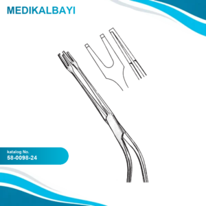 58.0098.24 Millin Taşıyıcı Forseps 24cm
