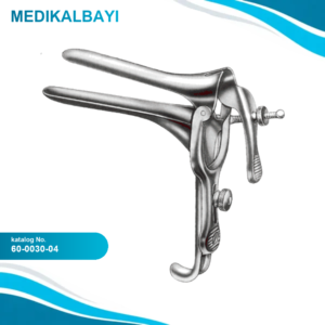 60.0030.04 Pederson Vajinal Spekulum 130x25mm