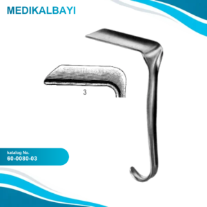 60.0080.03 Jackson Vajinal Spekulum 100x35mm