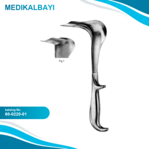 60.0220.01 Doyen Vajinal Spekulum 75x45mm Fig.1