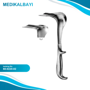 60.0220.02 Doyen Vajinal Spekulum 90x45mm Fig.2