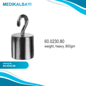 60.0230.80 Scherbak Vajinal Spekulum İçin Ağırlık 800g