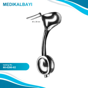 60.0260.02 Auvard Vajinal Spekulum 80x38mm 3 lbs