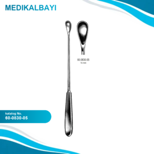 60.0830.05 Gourdet Rahim Kepçesi Künt 14mm, 28cm