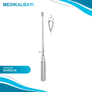 60.0842.08 Sims Rahim Küreti Sert Künt 8mm 31cm Fig.2