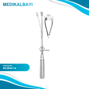 60.0844.14 Sims Rahim Küreti Bükülebilir Keskin 14mm 31cm Fig.6
