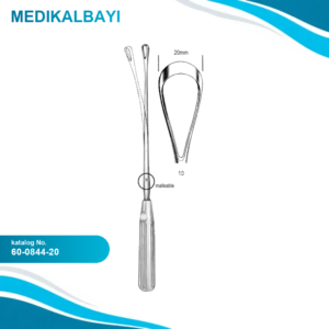 60.0844.20 Sims Rahim Küreti Bükülebilir Keskin 20mm 31cm Fig.10