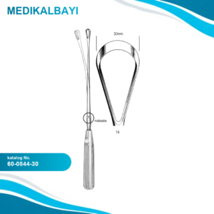 60.0844.30 Sims Rahim Küreti Bükülebilir Keskin 30mm 31cm Fig.14