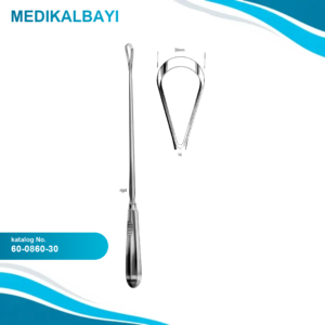 60.0860.30 Bumm Küret Keskin Sert 30mm, 34cm Fig.14