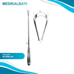 60.0862.40 Bumm Küret Künt Sert 40mm, 34cm Fig.16