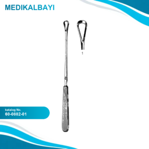 60.0882.01 Sims Küret Bükülebilir Künt 25cm Fig.1