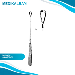 60.0882.03 Sims Küret Bükülebilir Künt 25cm Fig.3
