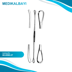 60.0890.27 Sims Rahim Küreti Çift Taraflı Keskin/Künt 27cm