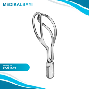 62.0010.23 Wrigley Doğum Forsepsi 23cm