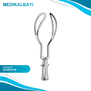 62.0034.30 Simpson Doğum Forsepsi 30cm