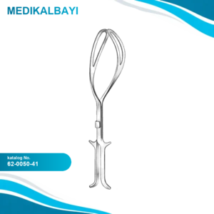62.0050.41 Kielland Doğum Forsepsi 41cm