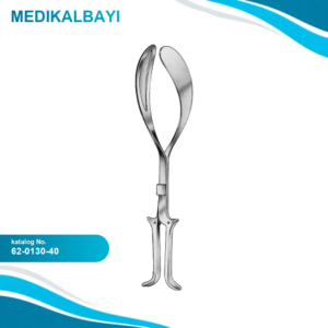 62.0130.40 Kielland Luikart Doğum Forsepsi 40cm
