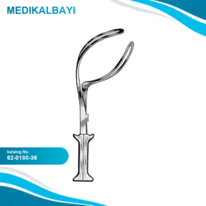 62.0180.36 Barton Doğum Forsepsi 36cm