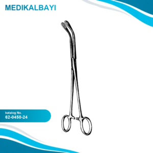 62.0450.24 Vants Forseps Eğri 24cm