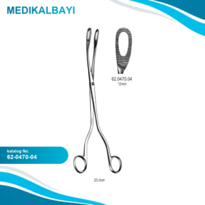 62.0470.04 J.A.M.W Plasenta Forsepsi Eğri 12.0mm, 25cm Fig.4