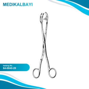 64.0040.20 Rogge Sterilizasyon Forsepsi 20cm