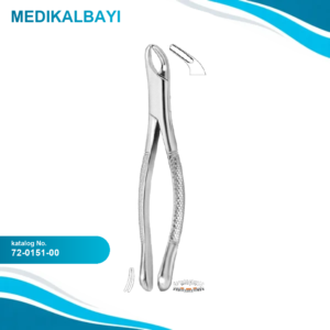 72.0151.00 Cryer Amerikan Tipi Dental Diş Çekim Davyesi – Şekil 151