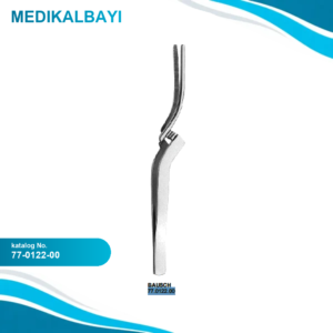 77.0122.00 Bausch Artikülasyon Kâğıdı Penseti, Eğri, 16 cm