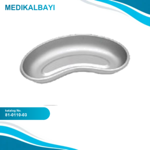 81.0110.03 Böbrek Küvet İngiliz Tipi 250x115x40 mm, 700 ml