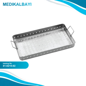 81.0210.02 Delikli Tepsi 250x150x50 mm